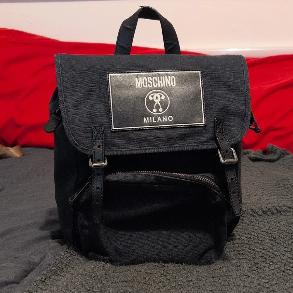 Moschino Milano Made In Italy Unisex‎ Designer Backpack!
